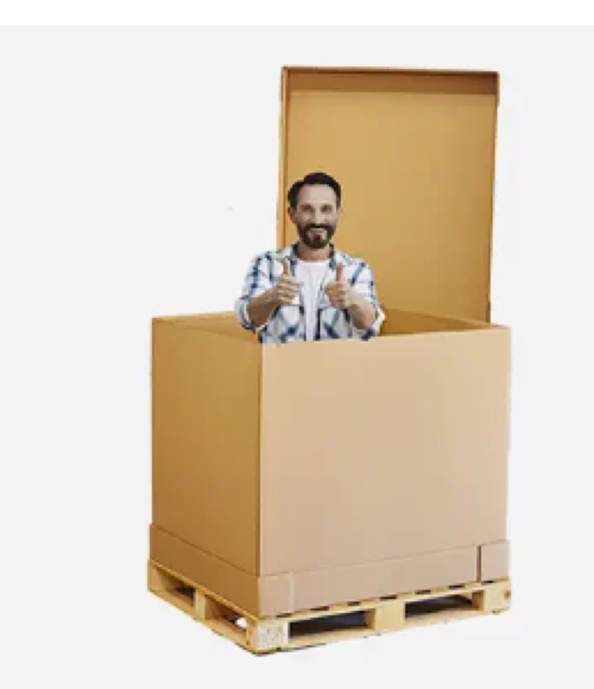 Caja Gaylord/TOTE triple corrugado